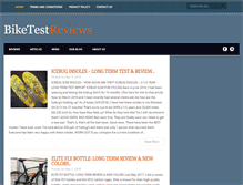 Tablet Screenshot of biketestreviews.com